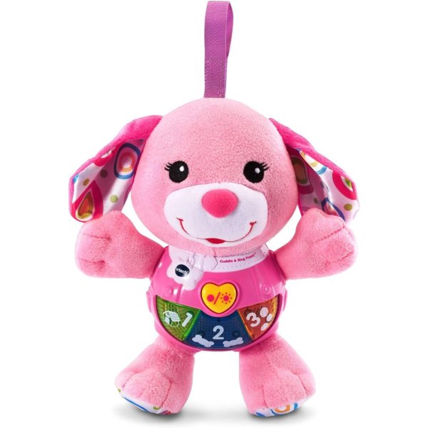vtech little singing puppy pink1