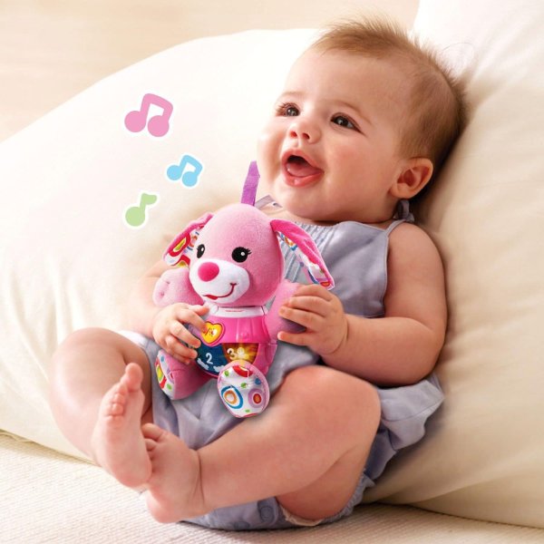 vtech little singing puppy pink4