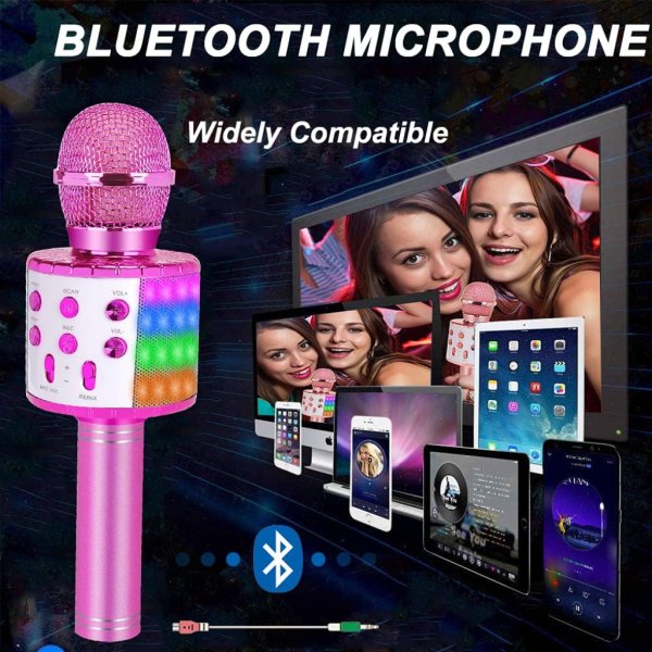 zzlwan 4 year old girl birthday gifts,girl toys microphone for kids,girls toys age 6 8,gifts for 5 year old girls,7 year old girl birthday gifts,9 10 year old girl birthday gifts for teenage girls2