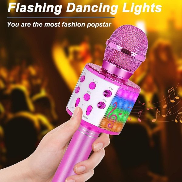 zzlwan 4 year old girl birthday gifts,girl toys microphone for kids,girls toys age 6 8,gifts for 5 year old girls,7 year old girl birthday gifts,9 10 year old girl birthday gifts for teenage girls3