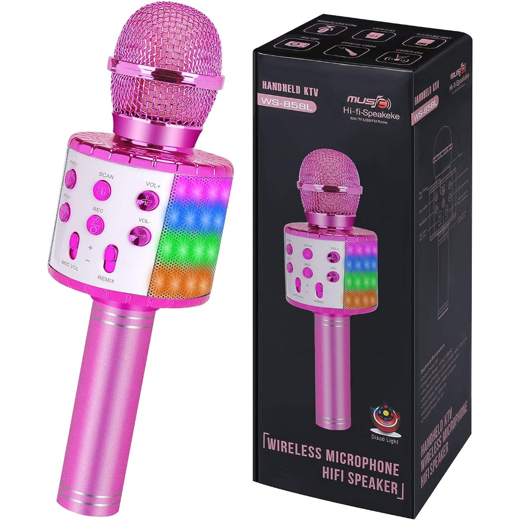 zzlwan 4 year old girl birthday gifts,girl toys microphone for kids,girls toys age 6 8,gifts for 5 year old girls,7 year old girl birthday gifts,9 10 year old girl birthday gifts for teenage girls5