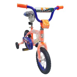 Racer Speed Machine 12" Bike Orange & Blue