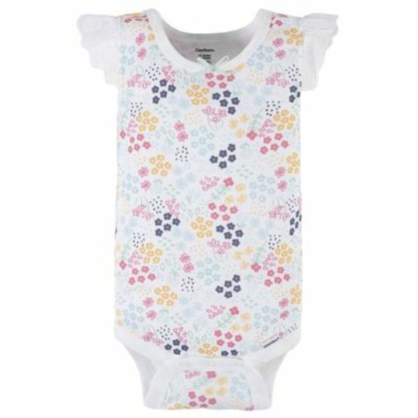 4 pack baby girls unicorn tank onesies bodysuits newborn (dual)3