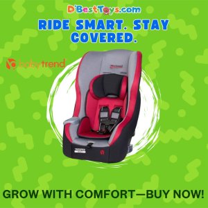 Baby Trend Trooper 3-IN-1 Convertible Car Seat, Scooter
