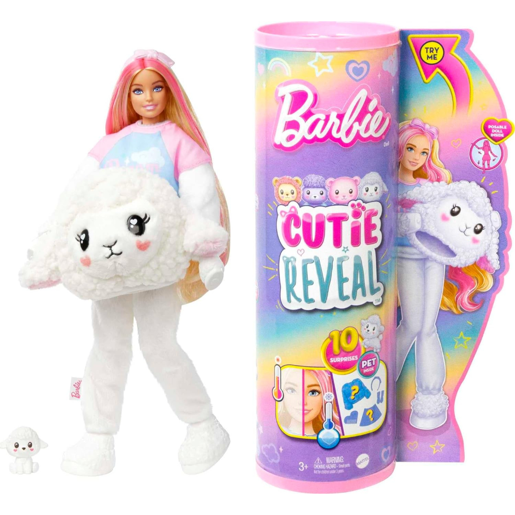 barbie cutie reveal doll 6