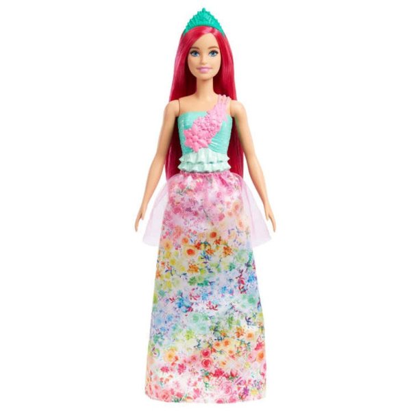 barbie dreamtopia core princess pink hair