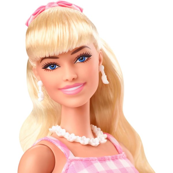 barbie the movie margot robbie pink dress5