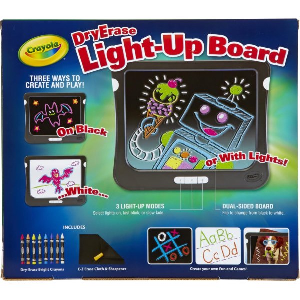 crayola dry erase light up board, art tablet, holiday toys, holiday gifts for kids2