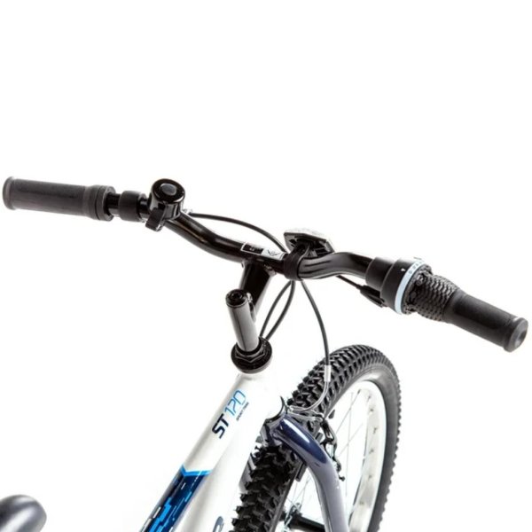 decathlon btwin st120, kids mountain bike, 20, 6 speed, 3'11 to 4'5, white (6)