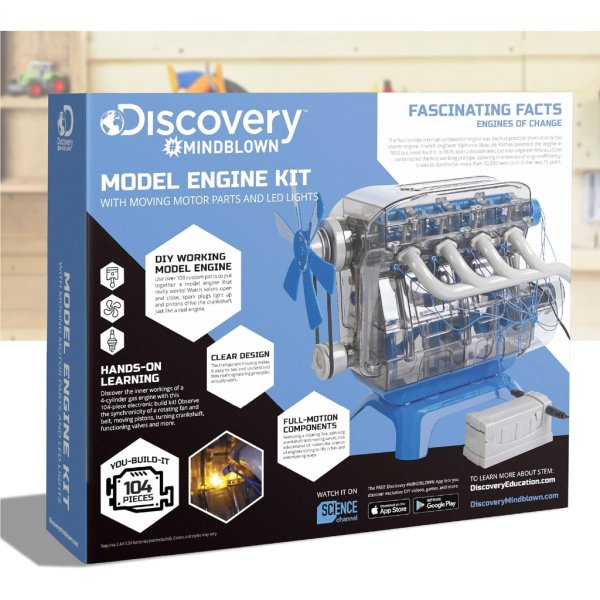 discovery #mindblown model engine building kit5