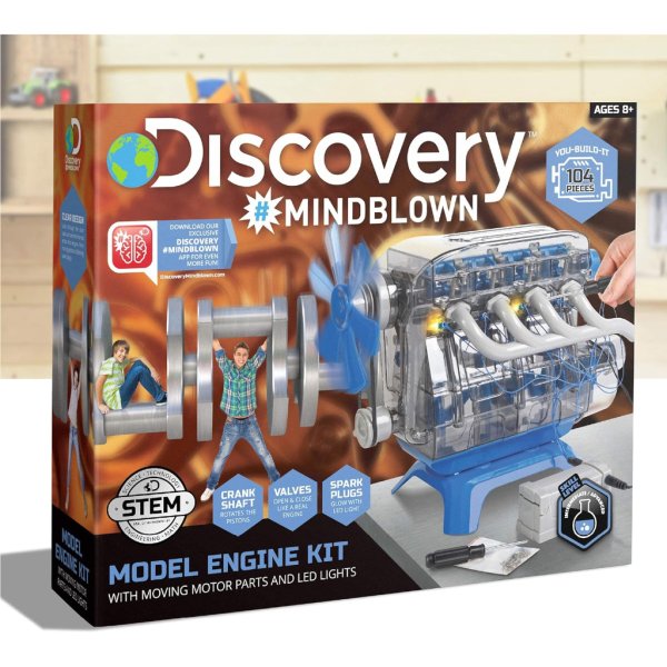 discovery #mindblown model engine building kit6