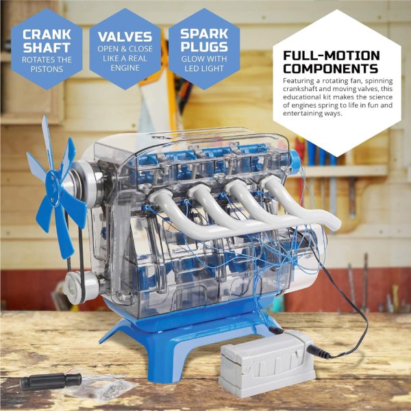 discovery #mindblown model engine building kit7