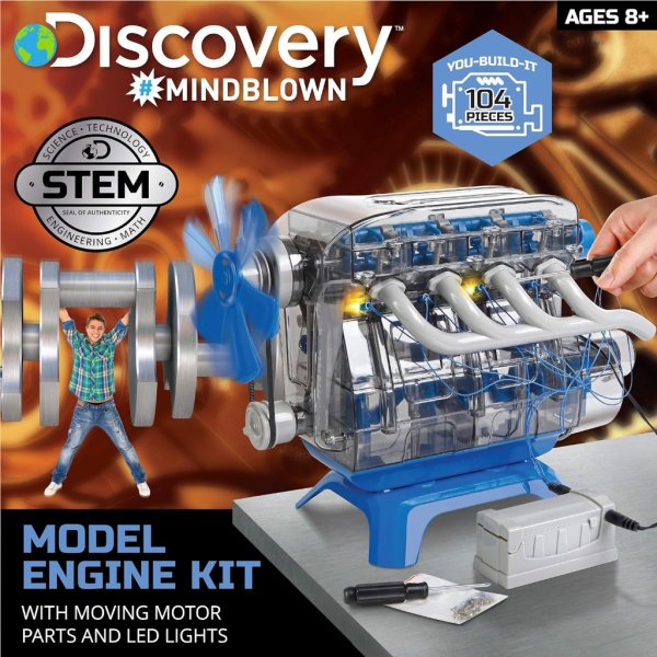 discovery #mindblown model engine building kit8