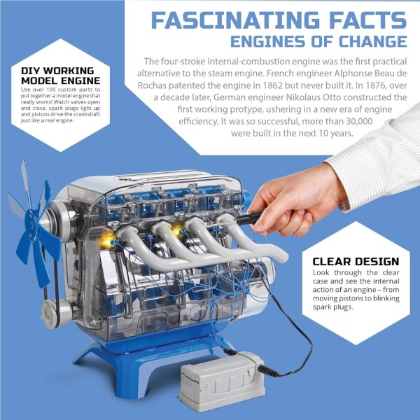 discovery #mindblown model engine building kit9