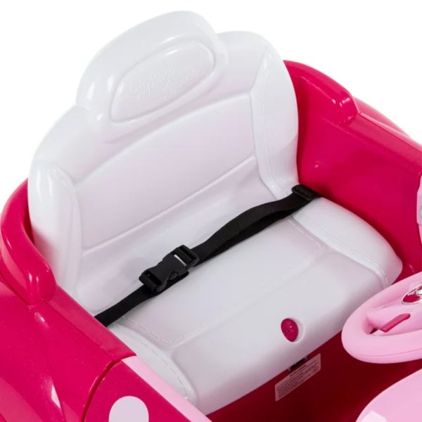 disney minnie mouse convertible car 6 volts electric ride on1