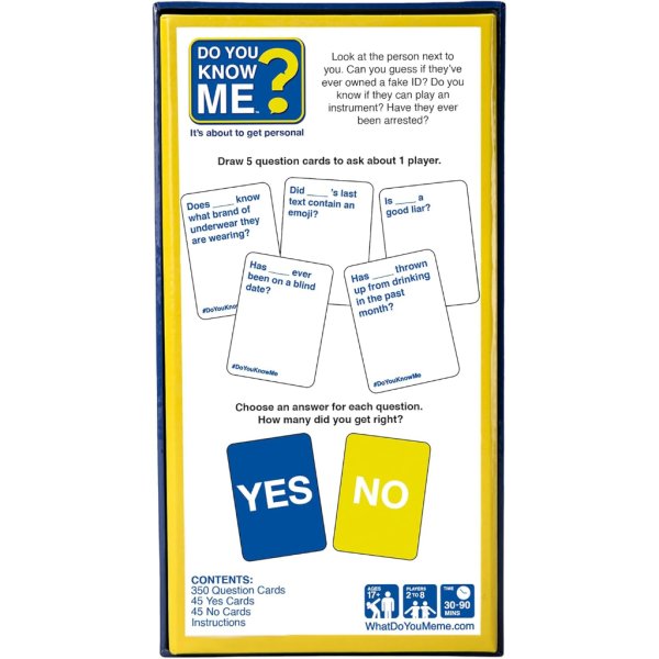 do you know me? card game2