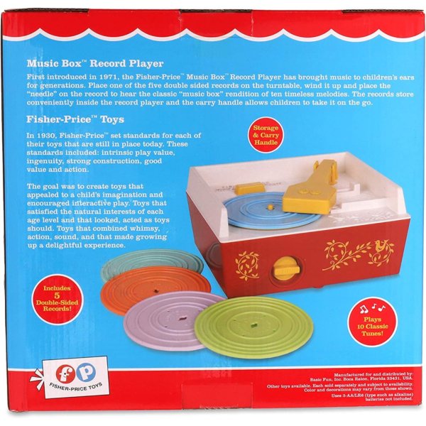 fisher price classics record player 3