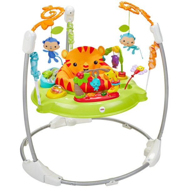 fisher price jumperoo: roarin’ rainforest7
