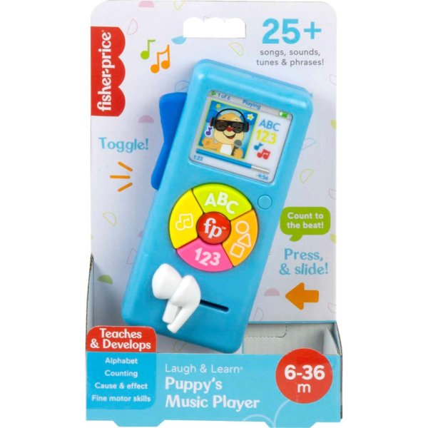 fisher price laugh & learn baby learning toy puppy's music player1