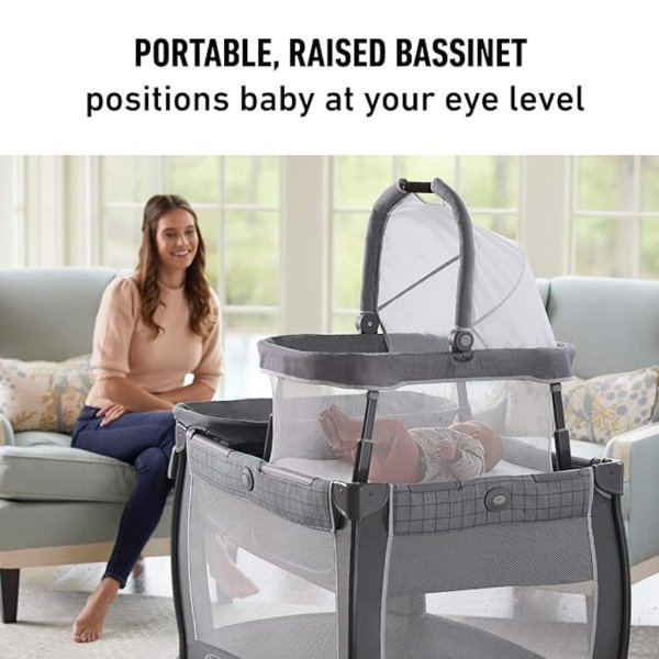 graco pack n play day2dream travel bassinet playard lo (3)