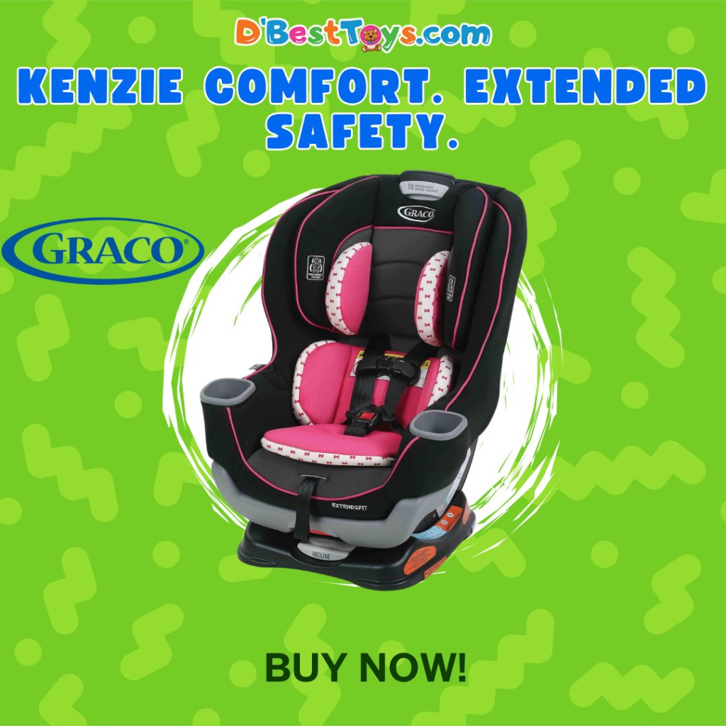 Graco Toddler Car Seat Extend2Fit, Kenzie