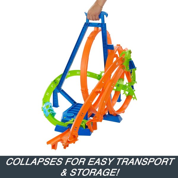 hot wheels epic crash dash track set1