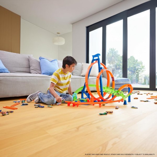 hot wheels epic crash dash track set3