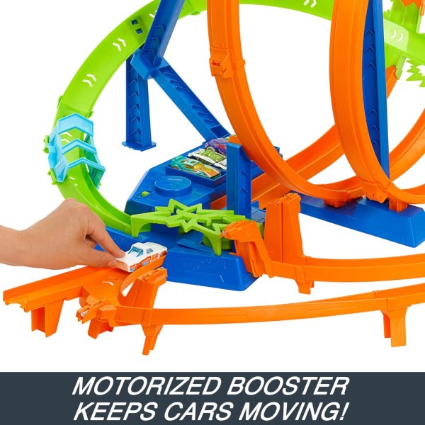 hot wheels epic crash dash track set4