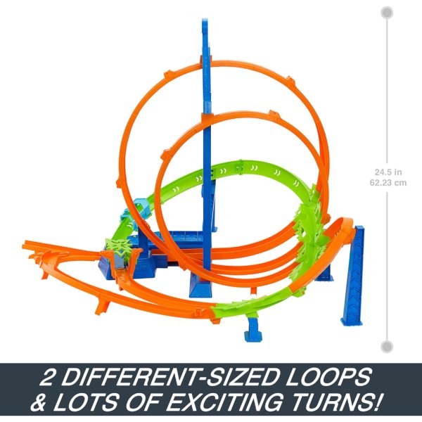 hot wheels epic crash dash track set5