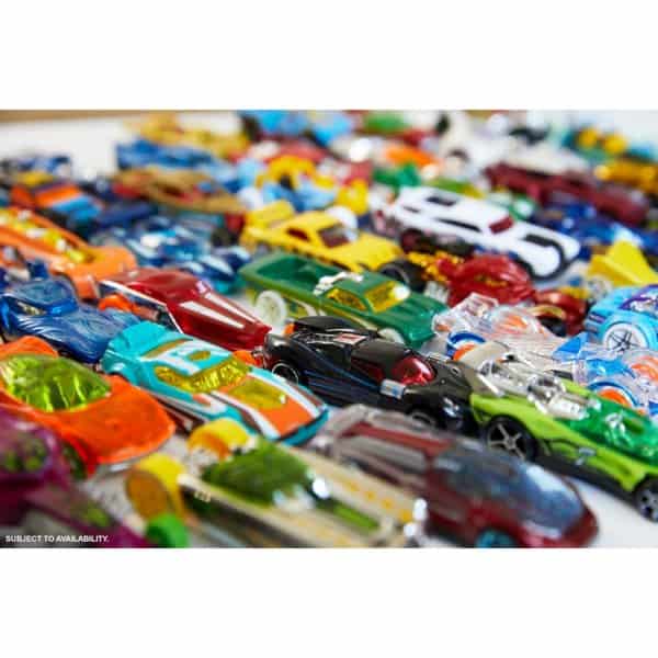 hot wheels set of 20 toy cars & trucks in 1:64 scale5