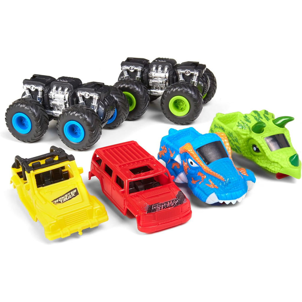 kid connection monster truck play set, 7 pieces1