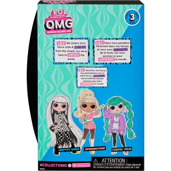 l.o.l. surprise! o.m.g. groovy babe fashion doll5