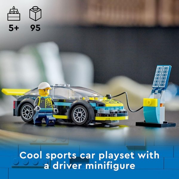 lego city electric sports car building toy for kids 603832