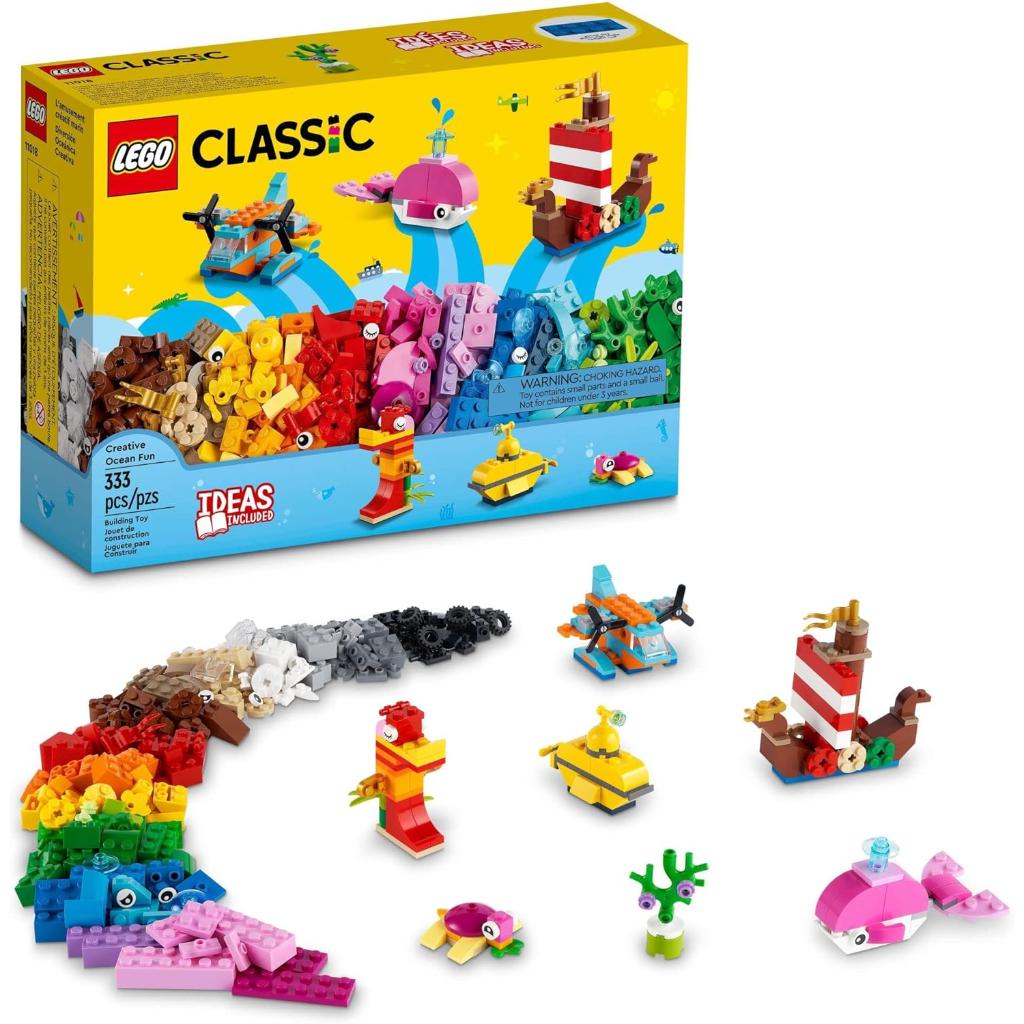 lego classic creative ocean fun 11018 (333 pcs)6