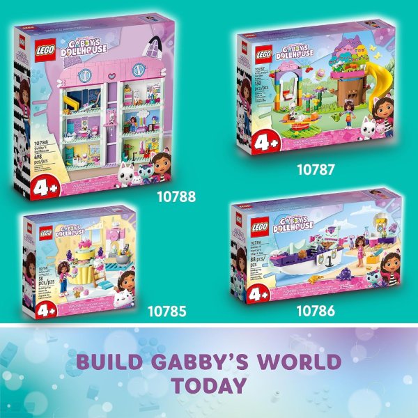 lego gabby's dollhouse kitty fairy’s garden party5