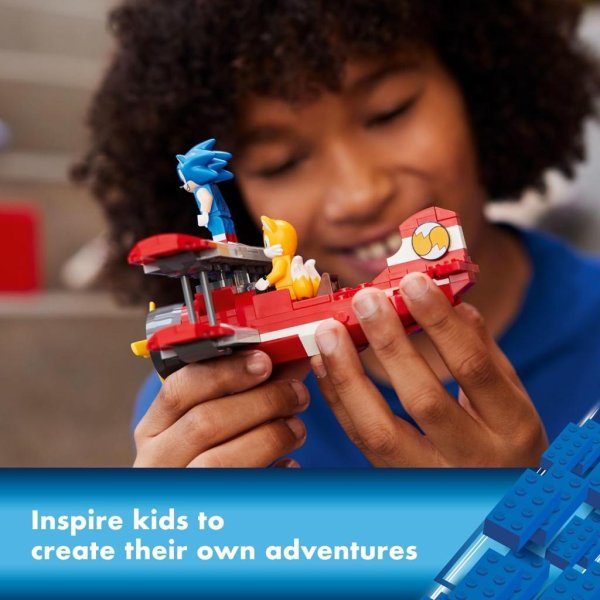 lego sonic the hedgehog tails’ workshop and tornado plane 76991 building toy set (2)