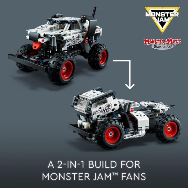 lego technic monster jam monster mutt dalmatian set 42150 (2)