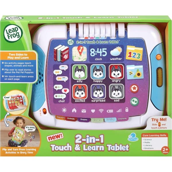 leapfrog 2 in 1 touch & learn tablet11