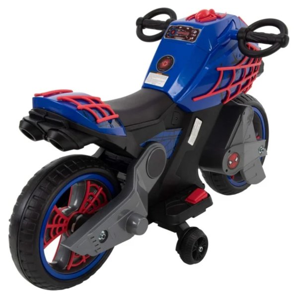 marvel spider man 6v battery powered motorcycle boys ride on toy by huffy1