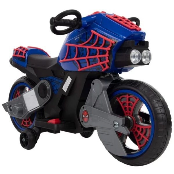 marvel spider man 6v battery powered motorcycle boys ride on toy by huffy3