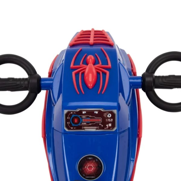 marvel spider man 6v battery powered motorcycle boys ride on toy by huffy5
