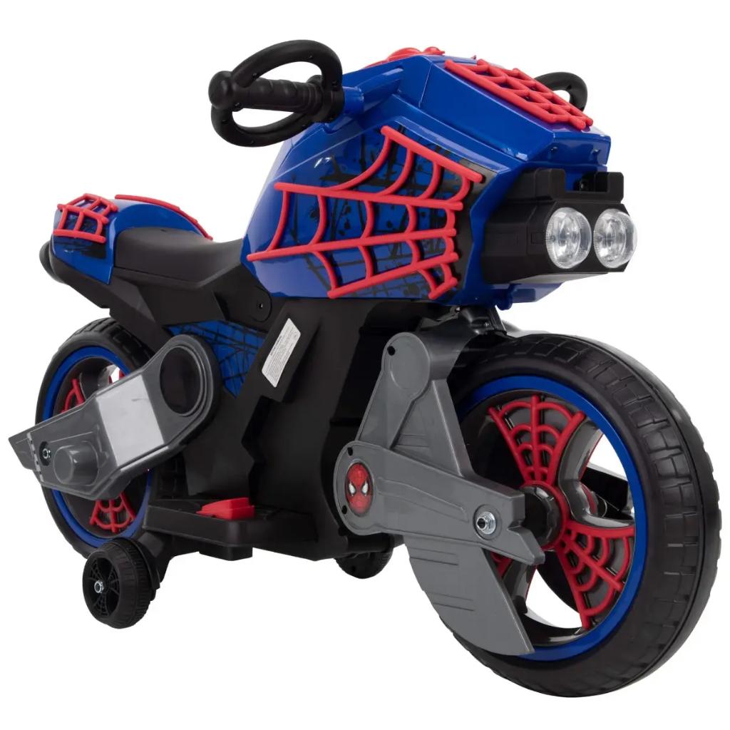 marvel spider man 6v battery powered motorcycle ride on toy for boys, by huffy (1)