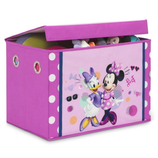 minnie mouse 3 piece art & play toddler room in a box by delta children (7)