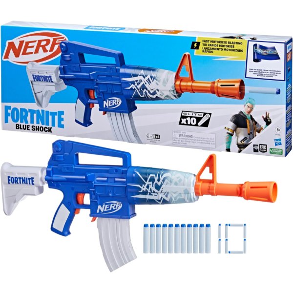 nerf fortnite blue shock9