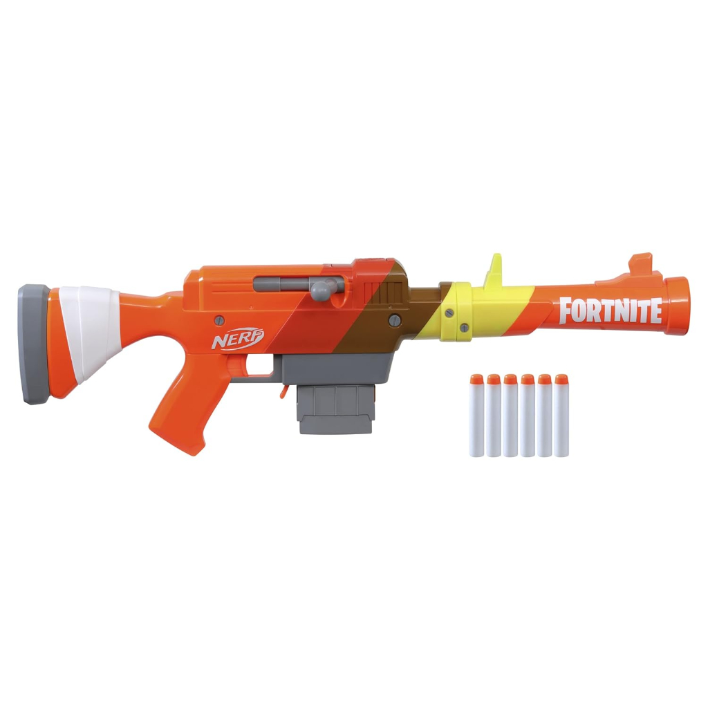 nerf fortnite hr dart blaster ruff wrap design with 6 elite darts1