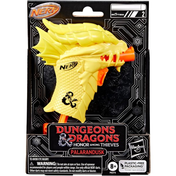 nerf microshots dungeons & dragons palarandusk blaster and 2 nerf elite 2.0 darts7