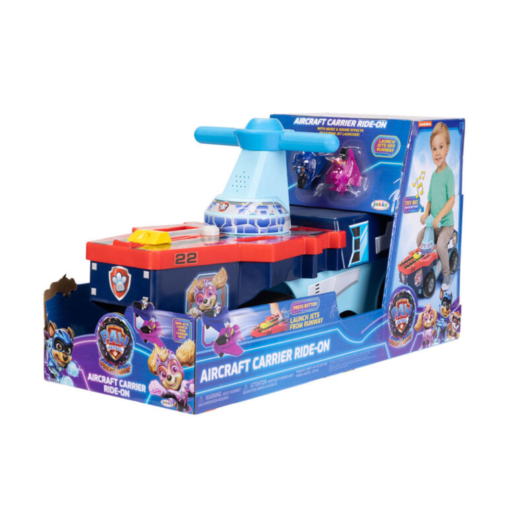 paw patrol aircraft carrier ride on1