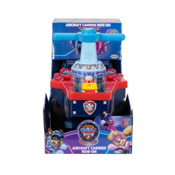 paw patrol aircraft carrier ride on2