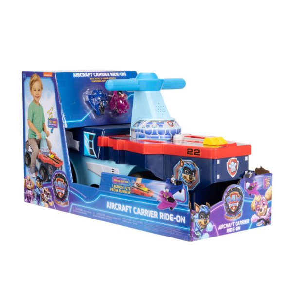 paw patrol aircraft carrier ride on3