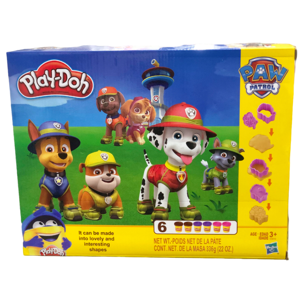 play doh paw patrol 12 pcs